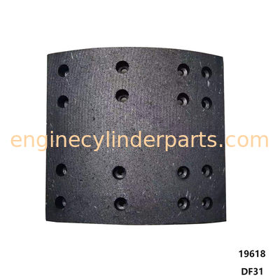 DAF Truck Brake Linings With Rivets 19618 19617 DF31 DF30